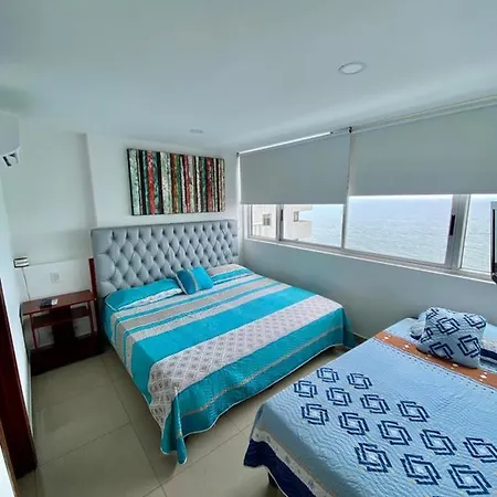 Apartamento Al-3 Frente A La Playa Balcon Con Aire Acondicionado Y Wif Apartamento *