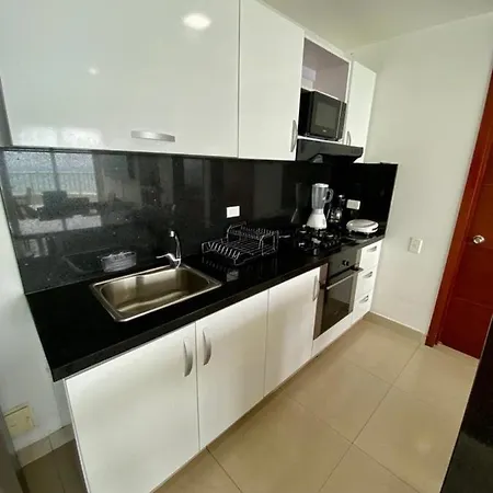 Apartamento Apartamento Al-3 Frente A La Playa Balcon Con Aire Acondicionado Y Wif