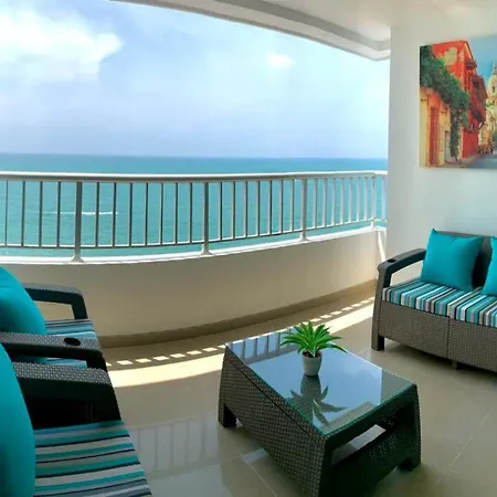 Apartamento Al-3 Frente A La Playa Balcon Con Aire Acondicionado Y Wif Apartamento *