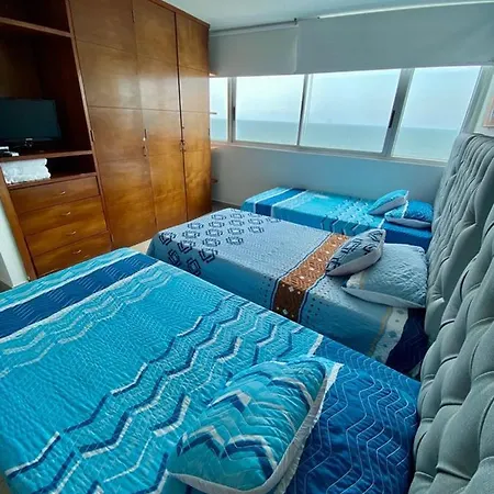 Apartamento Al-3 Frente A La Playa Balcon Con Aire Acondicionado Y Wif