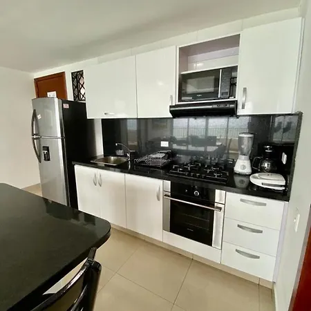 Apartamento Apartamento Al-3 Frente A La Playa Balcon Con Aire Acondicionado Y Wif *