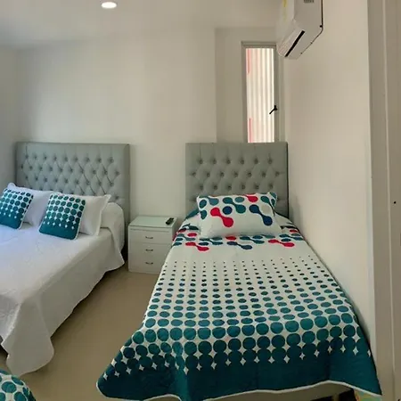 Apartamento Apartamento Al-3 Frente A La Playa Balcon Con Aire Acondicionado Y Wif