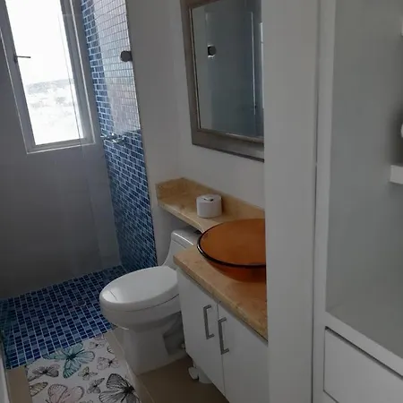 Apartamento Apartamento Al-3 Frente A La Playa Balcon Con Aire Acondicionado Y Wif Cartagena