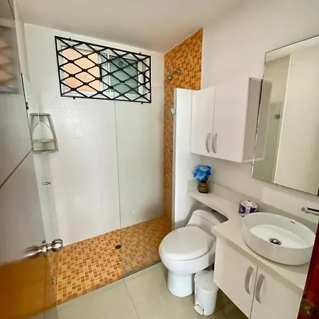Apartamento Apartamento Al-3 Frente A La Playa Balcon Con Aire Acondicionado Y Wif