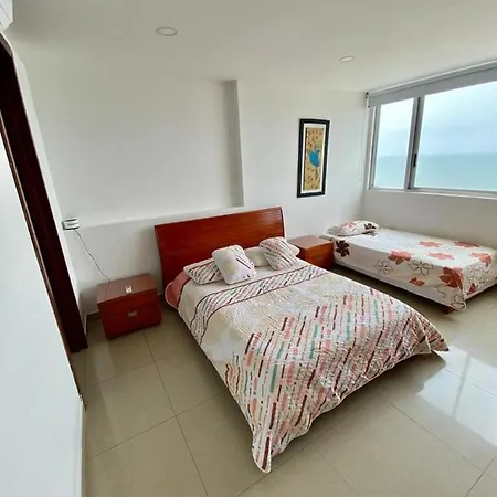 Apartamento Apartamento Al-3 Frente A La Playa Balcon Con Aire Acondicionado Y Wif *
