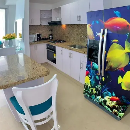Apartamento Apartamento Al-3 Frente A La Playa Balcon Con Aire Acondicionado Y Wif