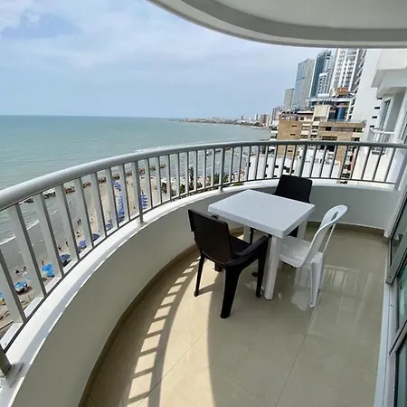 Apartamento Al-3 Frente A La Playa Balcon Con Aire Acondicionado Y Wif