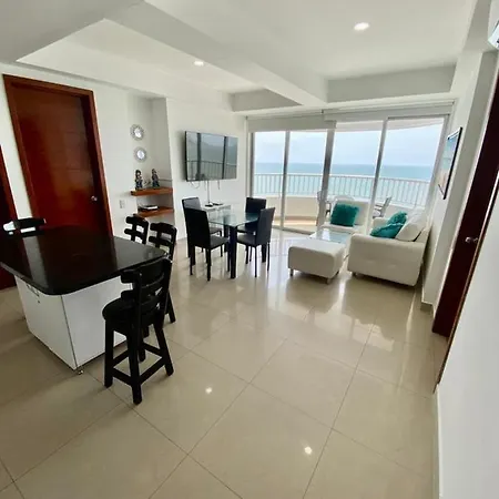 Apartamento Apartamento Al-3 Frente A La Playa Balcon Con Aire Acondicionado Y Wif *