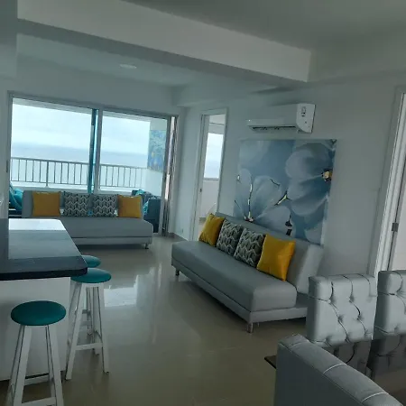 Apartamento Apartamento Al-3 Frente A La Playa Balcon Con Aire Acondicionado Y Wif
