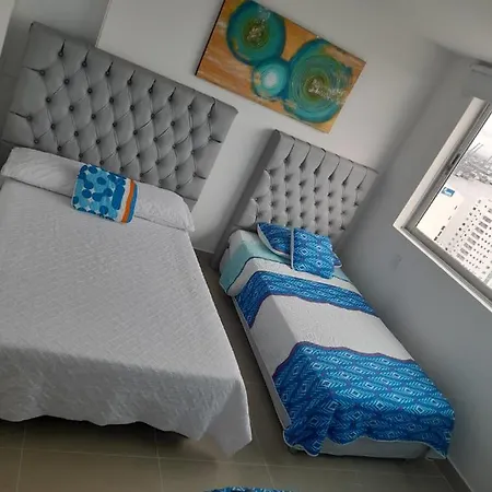 Apartamento Apartamento Al-3 Frente A La Playa Balcon Con Aire Acondicionado Y Wif