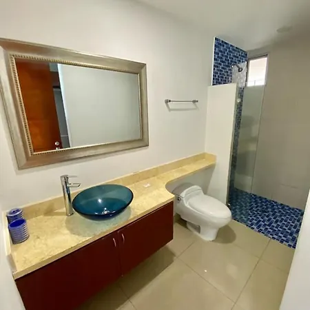 Apartamento Apartamento Al-3 Frente A La Playa Balcon Con Aire Acondicionado Y Wif