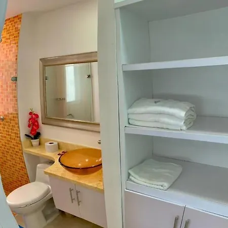 Apartamento Al-3 Frente A La Playa Balcon Con Aire Acondicionado Y Wif Apartamento *