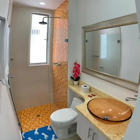 Apartamento Al-3 Frente A La Playa Balcon Con Aire Acondicionado Y Wif Apartamento