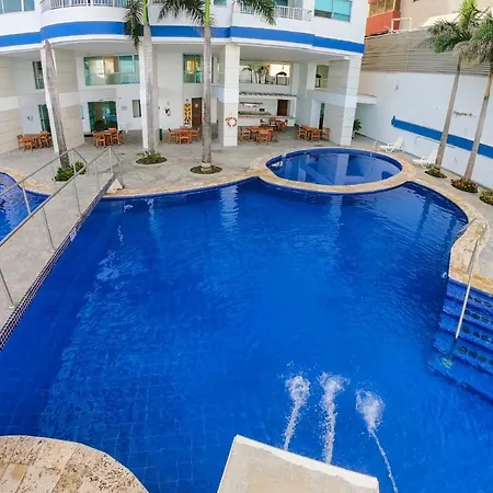 Apartamento Al-3 Frente A La Playa Balcon Con Aire Acondicionado Y Wif Cartagena